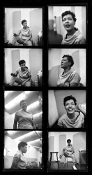 Billie Holiday recording the album Music for Touching, August 25, 1955.